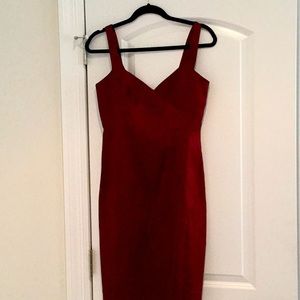 Laundry Dark Red sleeveless cocktail dress Size 8